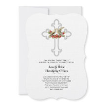 Mariage chrétien de Lovebirds Red Roses