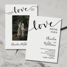 Mariage, Chrétien, Simple, Élégant, Typographie,