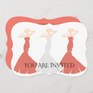 Invitation Mariage d'abricot, mon mariage