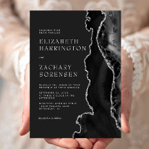 Mariage d'âge d'argent noir