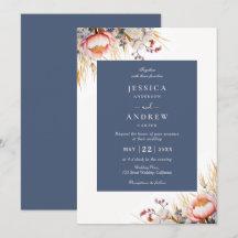 Mariage d'aquarelle couleur bleu et rose pâle