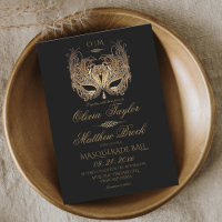 Mariage de bal Masquerade