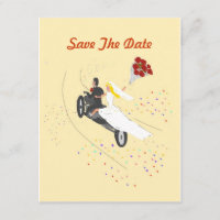 Mariage De Biker Enregistrer La Date