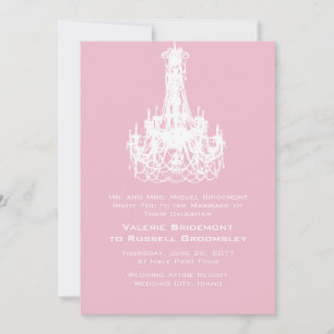 Invitation Mariage de coordination Cameo Pink
