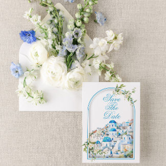 Invitation Mariage de destination méditerranéenne Enregistrer