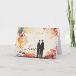 Invitation Mariage de deux chambres