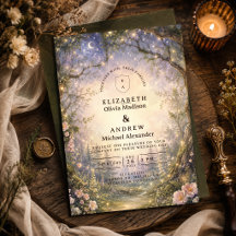 Mariage de Fée de la Forêt Enchantée