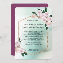 Mariage de fleurs de rose douce