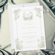 Mariage de jardin élégant vintage à cygne vert