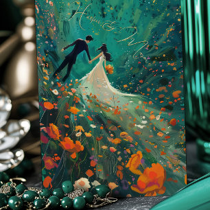 Invitation Mariage de jardin enchanté