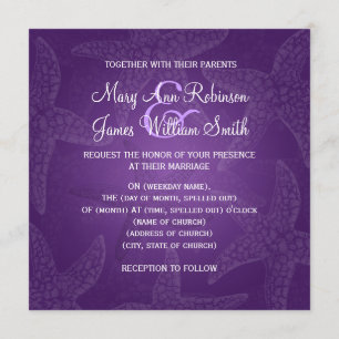 Invitation Mariage de la plage
