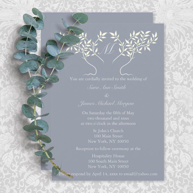 Invitation Mariage de l'arbre de vie (Créateur téléchargé)