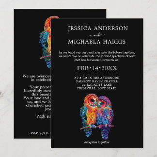 Invitation 🌈 mariage de l'unité éternelle LGBTQ