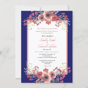 Invitation Mariage de marine Invi