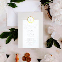 Mariage de monogramme circulaire Taupe et Gold Foi
