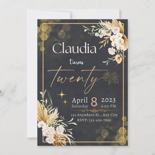 Invitation Mariage de Noël des baies rouges d'hiver (Devant)