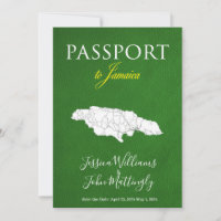 Mariage de passeport en cuir Jamaïque Enregistrer