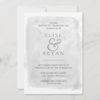 Mariage de peinture gris argenté moderne élégant