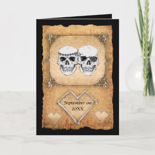 Invitation mariage de pirate