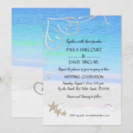 Invitation Mariage de plage