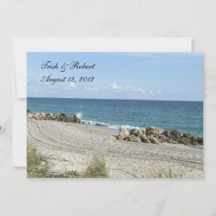 Invitation Mariage de plage de la Floride
