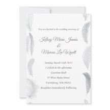 Mariage de plume rose gris