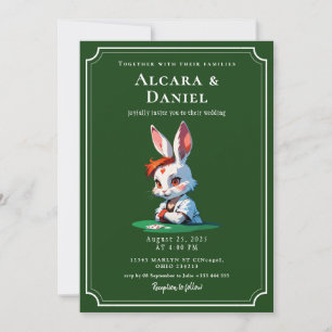 Invitation Mariage de poker au Casino Las Vegas