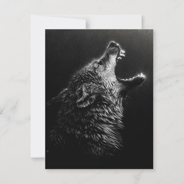 Invitation Mariage de pompier | Maman aime les loups (Devant)
