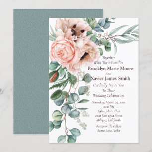 Invitation Mariage de radiance de Poppy