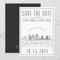 Mariage de Sacramento | Skyline Enregistrer la dat