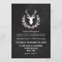 Mariage de tableau de bord rustique Deer Antlers