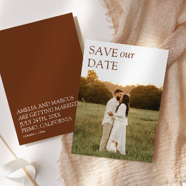 Invitation Mariage de typographie moderne et élégant Enregist