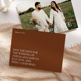 Invitation Mariage de typographie moderne et élégant Enregist