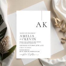 Mariage de typographie moderne et minimaliste
