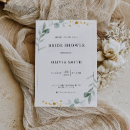 Invitation Mariage de verdure Douche nuptiale