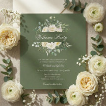 Mariage de vignoble à l'aquarelle Rose Blanche