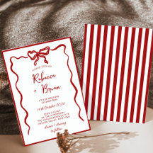Mariage d'esquisse de ruban à ruban à main rouge
