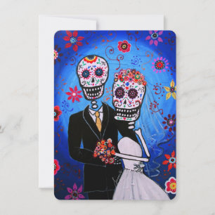 INVITATION MARIAGE DIA DE LOS MUERTOS