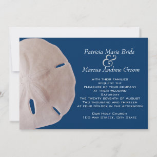 Invitation Mariage Dollar de sable