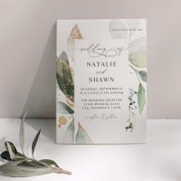 Mariage d'or léger Eucalyptus