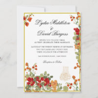 Mariage Elegant Bismillah Floral Moderne
