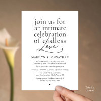 Mariage Élégant Moderne, Amour Éternel, Réception