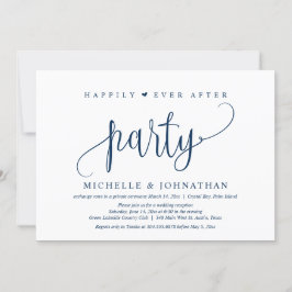 Invitation Mariage Elopement, Heureusement Jamais Après Fête 