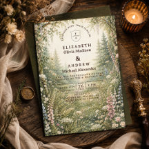 Mariage en forêt enchantée