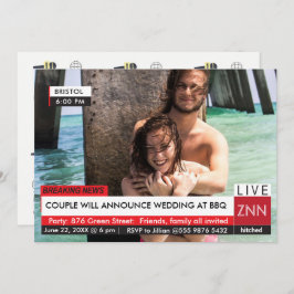 Invitation Mariage Engagement Party BBQ Nouvelles