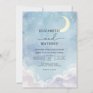 Invitation Mariage Ethereal Twilight
