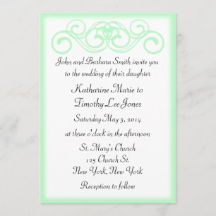 Invitation Mariage Fairytale Scroll