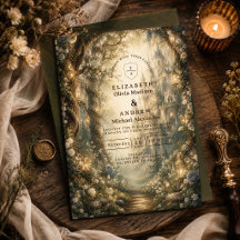 Mariage Fantastique en Forêt Enchantée
