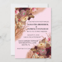 Mariage féerique Bohème aux fleurs sauvages