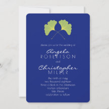 Mariage Feuille Ginkgo Spring Green